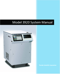 Thumbnail of document Manual - 3920 Automated Low Humidity Generation System
